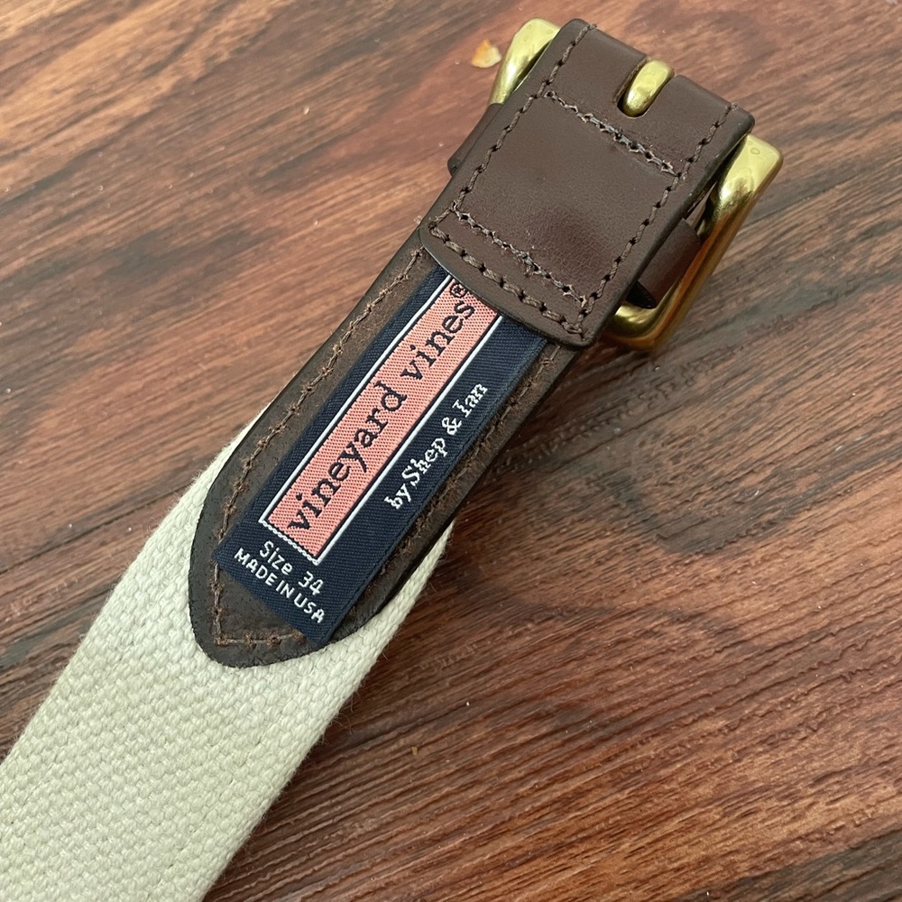 Vineyard Vines canvas Belt - Cincinnati Reds - size 34